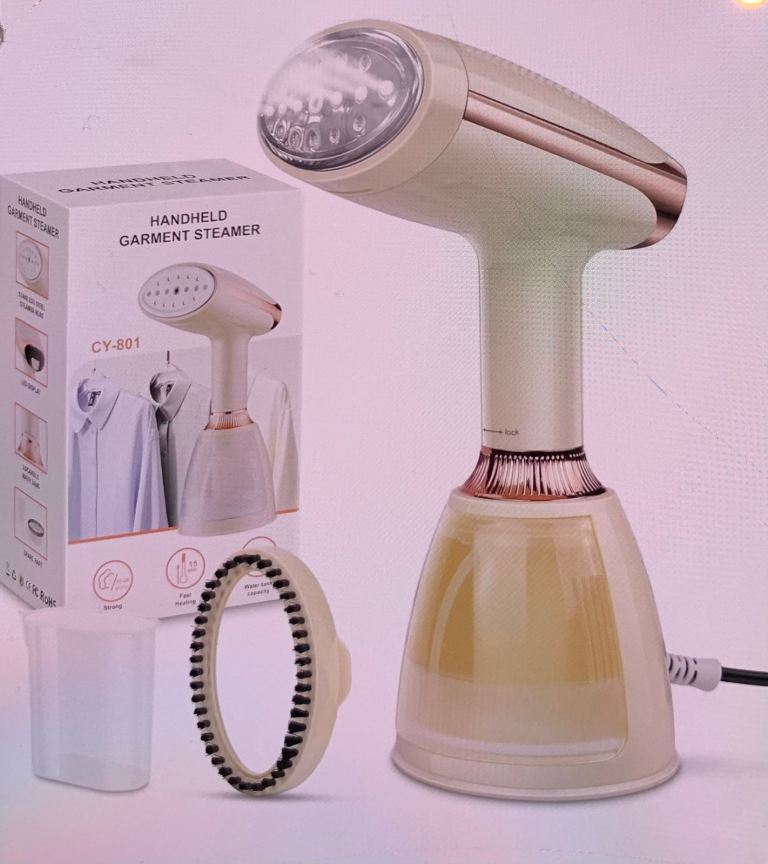 Clothes Steamer, Handheld Garment Steamer for Clothes, 280ml Water Tank, Portable Steamer