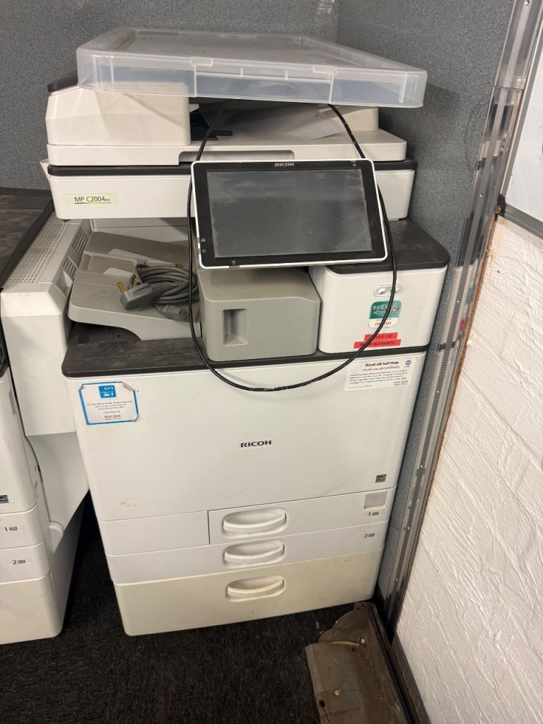 Ricoh mp c2004 ex printer/ scanner