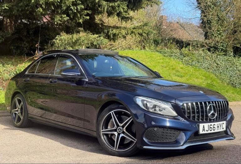 2017 Mercedes-Benz C Class C300h AMG Line Premium 4dr Auto SALOON Diesel/Electric Hybrid Automatic