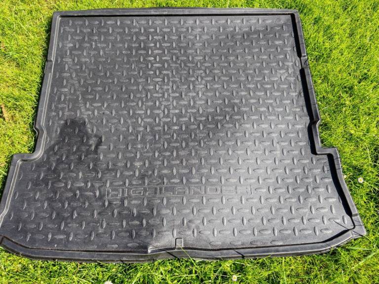 Genuine Toyota 2022 Highlander Winter Mat Set – Boot, Front & Rear Liners – £175