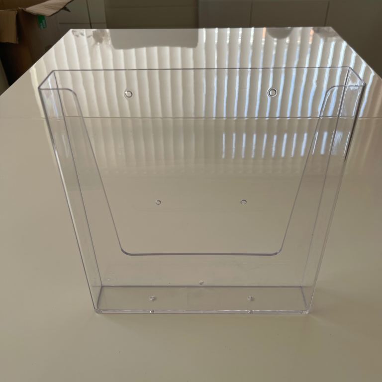 Brand New A4 Wall Mountable Leaflet/Document Holder 