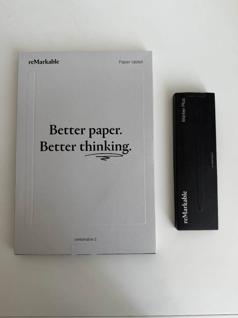 Remarkable 2 Paper Tablet + Marker Plus Pen + Cover - New w/ Box