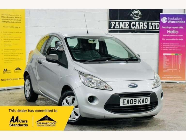 2009 Ford Ka 1.2 Studio 3dr HATCHBACK PETROL Manual
