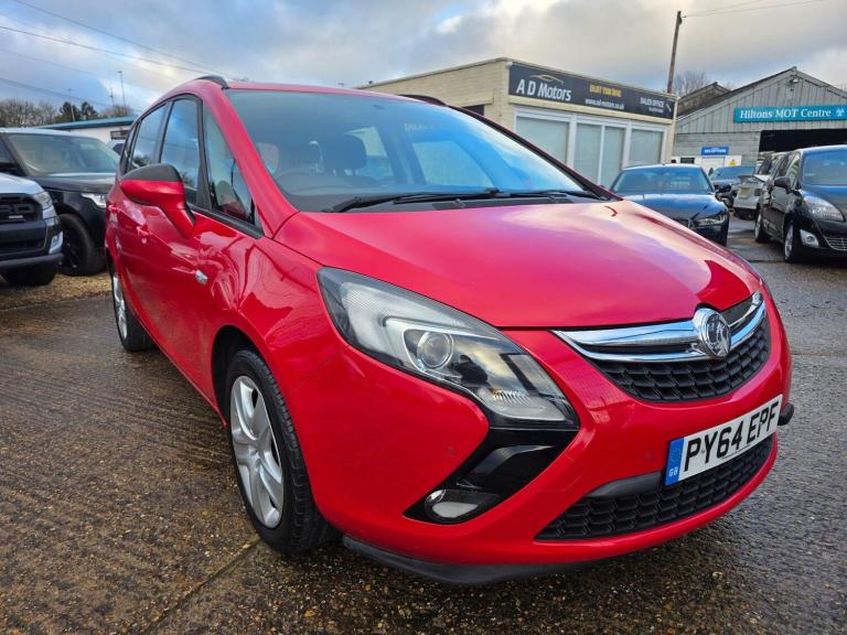 2014 Vauxhall Zafira Tourer 1.4i Turbo Exclusiv Euro 6 5dr MPV Petrol Manual