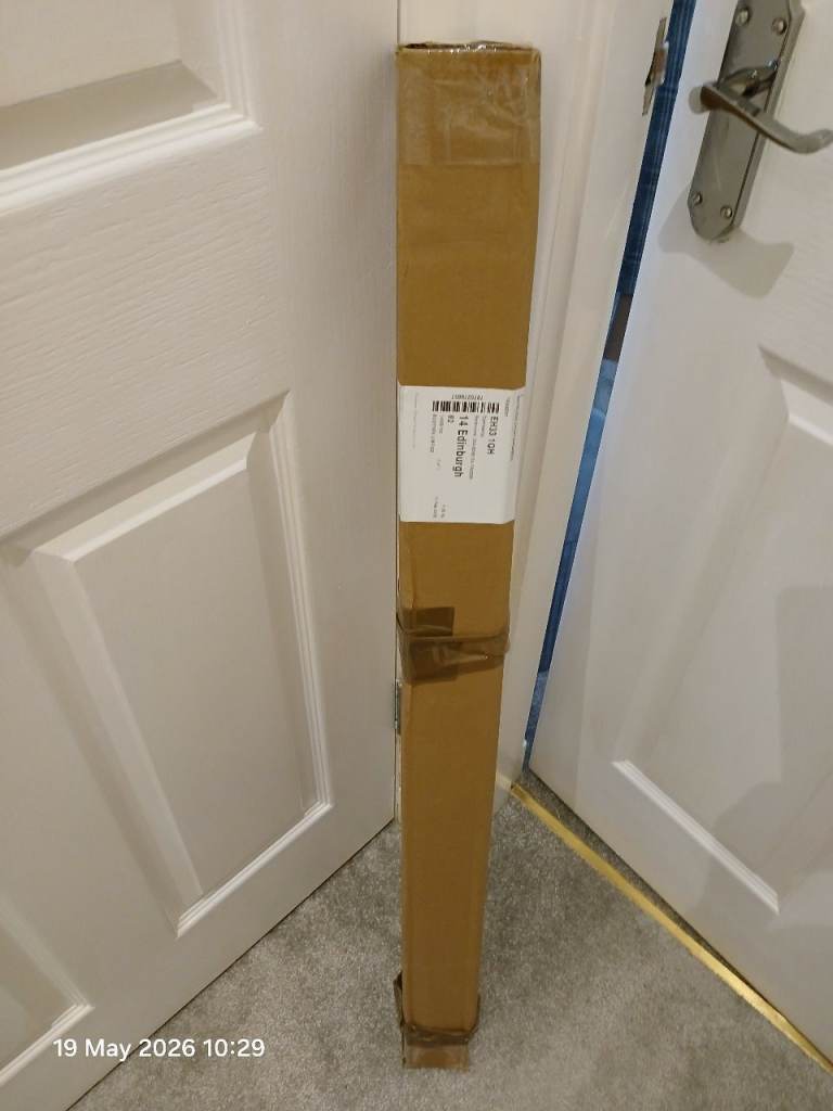 New Cream Curtain Pole 200cm