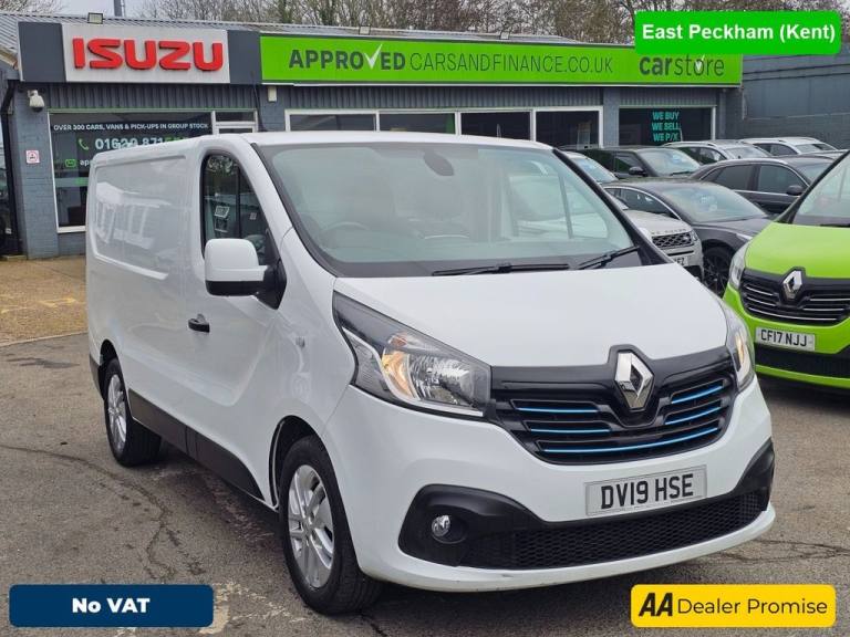 2019 Renault Trafic White 1.6 dCi 27 Sport Nav Euro 6 panel van, 58,000 miles, ULEZ compliant,  P...