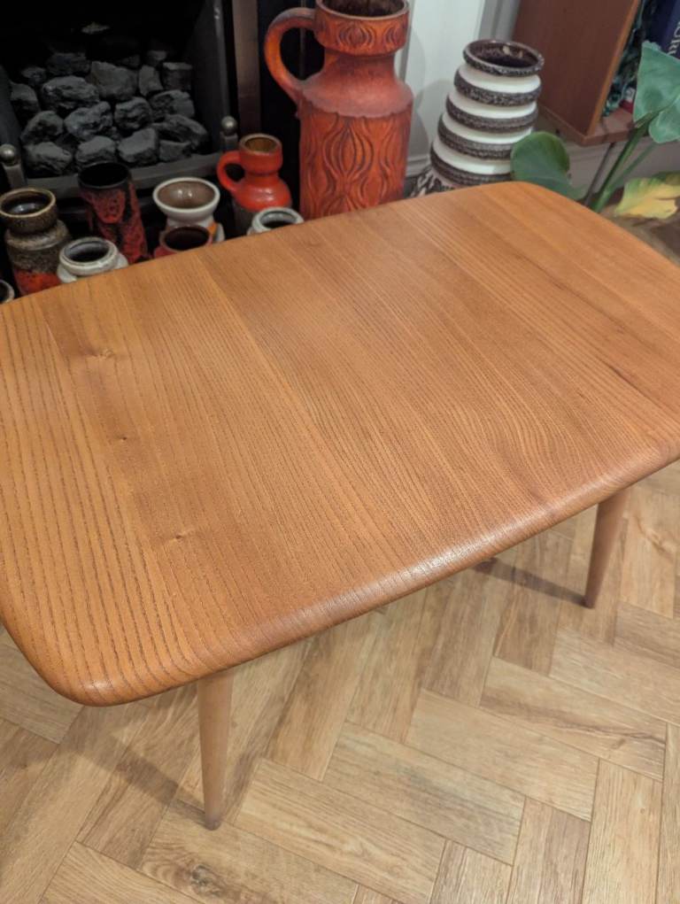 ❤️Lovely Ercol Coffee Table/Side Table (Model 213)Vintage Blue Label 