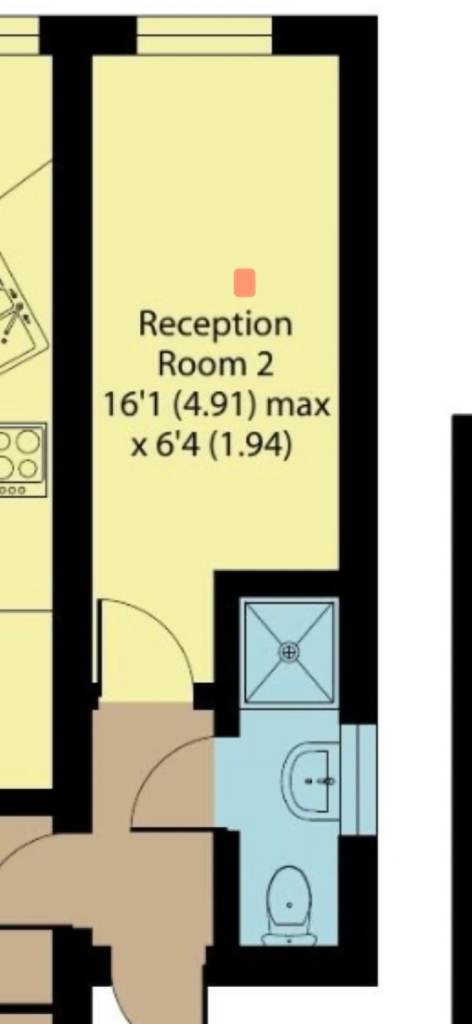 Room with its own bathroom and entrance bills included