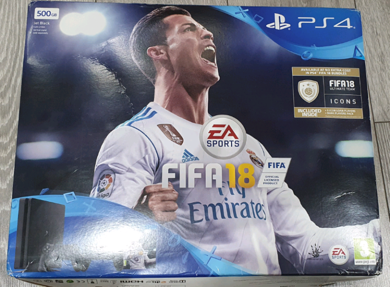 Jet Black PS4 Slim Console (500GB)