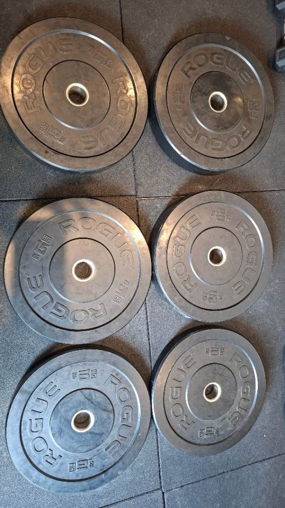 Rogue HG bumper plates
