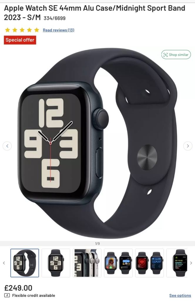 **SEALED** SE GEN 2 2023 40MM APPLE iWATCH SMART WATCH GPS BRAND NEW 2ND GENERATION