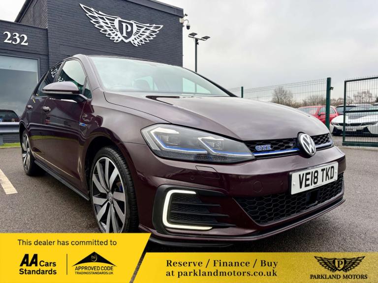 2018 Volkswagen Golf 1.4 TSI GTE Advance 5dr DSG HATCHBACK PETROL/ELECTRIC Automatic