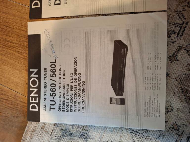 Denon FULL stereo system + Speakers