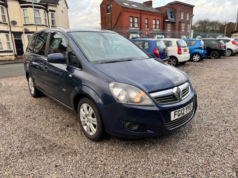 2012 Vauxhall Zafira 1.8i Design 5dr MPV Petrol Manual
