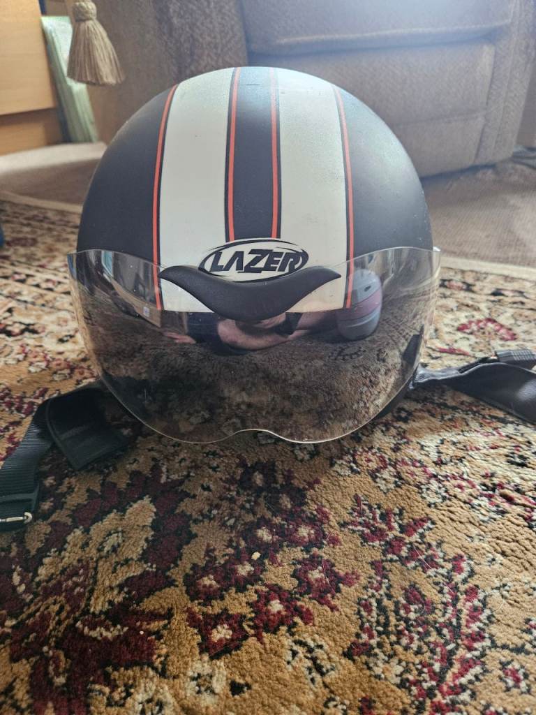 Lazer Open Face Motorcycle Helmet with Visor