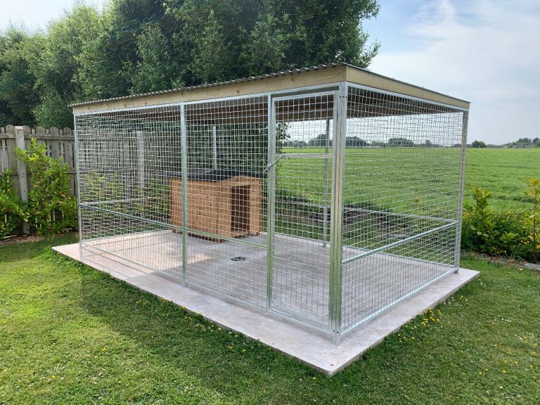 High quality galvanised dog pens. Dog run. Dog kennel. Pet cat enclosures