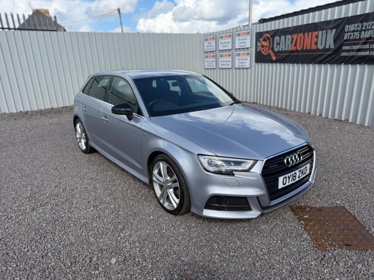 2018 Audi A3 2.0 TDI S line Sportback S Tronic quattro Euro 6 (s/s) 5dr HATCHBACK Diesel Automatic