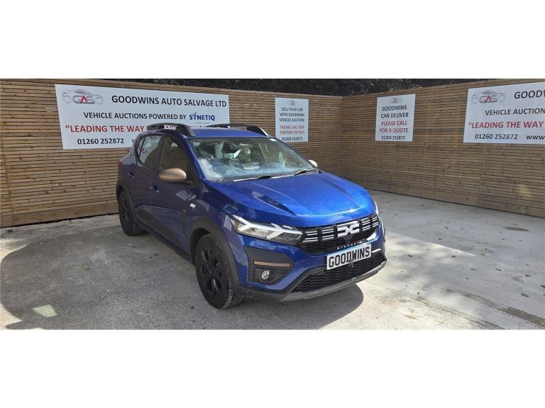 2025 DACIA SANDERO STEPWAY EXTREME 1.0TCE DAMAGED REPAIRABLE SALVAGE 