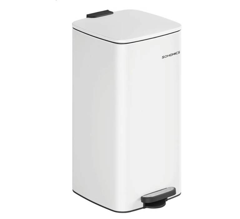 A new still boxed white metle Kitchen Bin  8-Gallon (30 L.