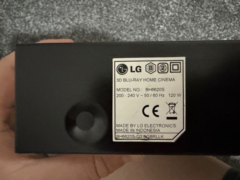 LG 3D Smart Blu-ray Home Cinema 