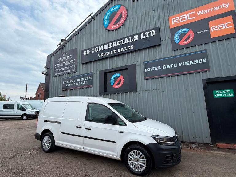 2017 Volkswagen Caddy Maxi 2.0TDI C20 STARTLINE Automatic DSG NO VAT Euro 6  PANEL VAN Diesel Sem...