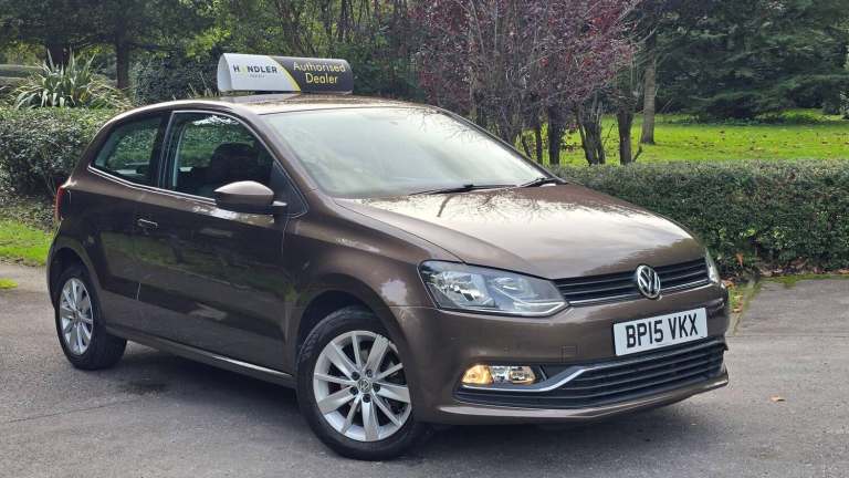 2015 Volkswagen Polo 1.0 BlueMotion Tech SE Euro 6 (s/s) 3dr HATCHBACK Petrol Manual