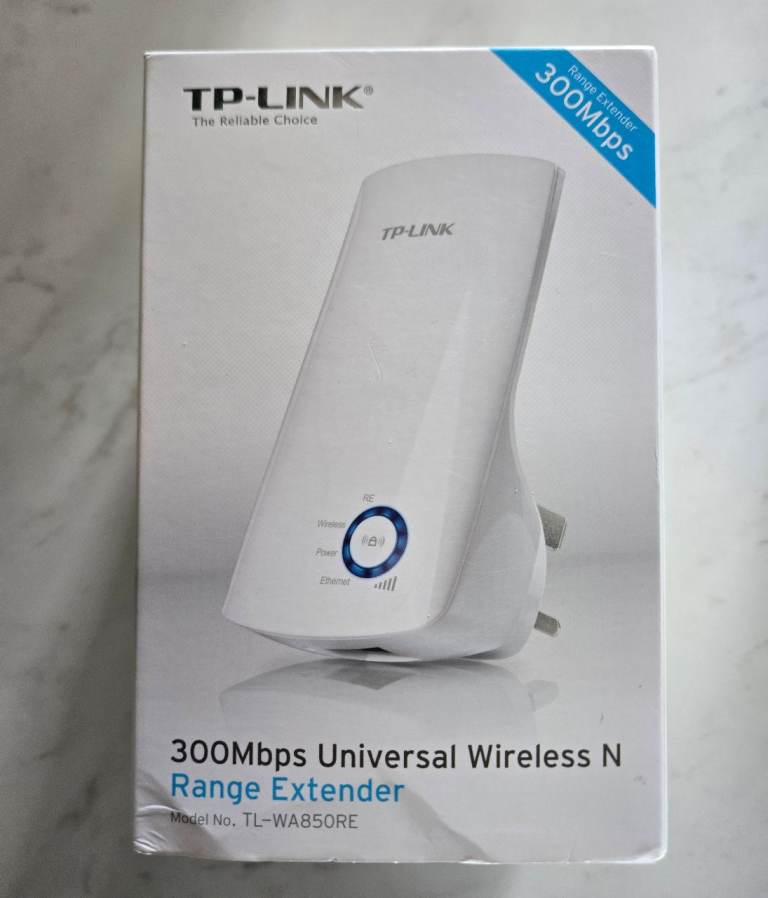 TPLink WiFi Range Extender Model: TL-WA850RE