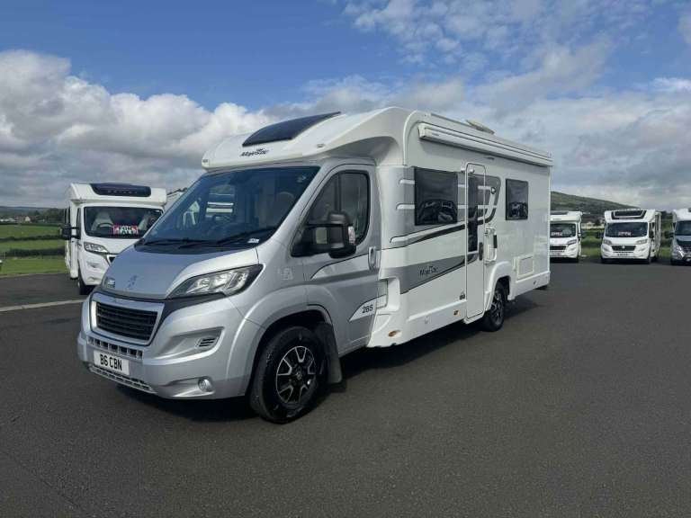 2018 ELDDIS MAJESTIC 285 4 BERTH FIXED BEDS MOTORHOME WITH ONLY 29K MILES ANDERSON MOTORHOME SALES