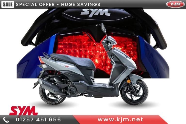 SYM Orbit 125cc PRE-REG Automatic Scooter Commuter Learner Legal A1 CBT