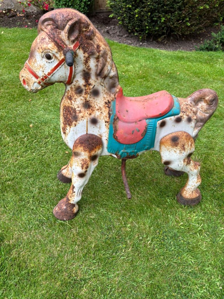 Vintage 1950’s Mobo rocking horse 