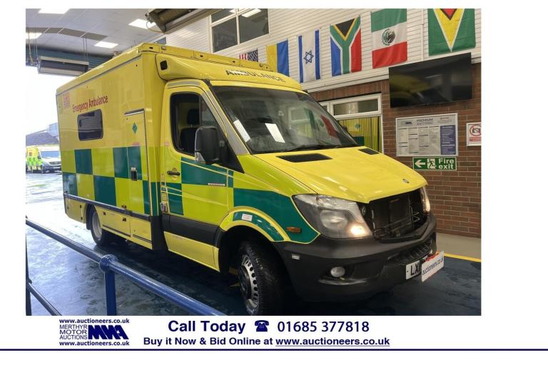 2015 Mercedes-Benz Sprinter 3.0CDI 190PS AUTO AMBULANCE / CAMPER --------------------------------...