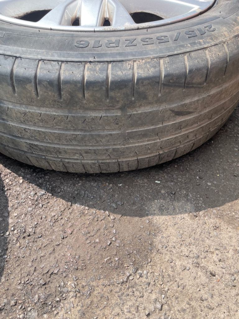 Ford alloys x3 good tyres good for spare 
