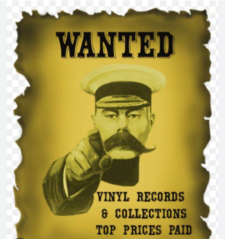 WANTED VINYL RECORDS & POP MEMORABILIA