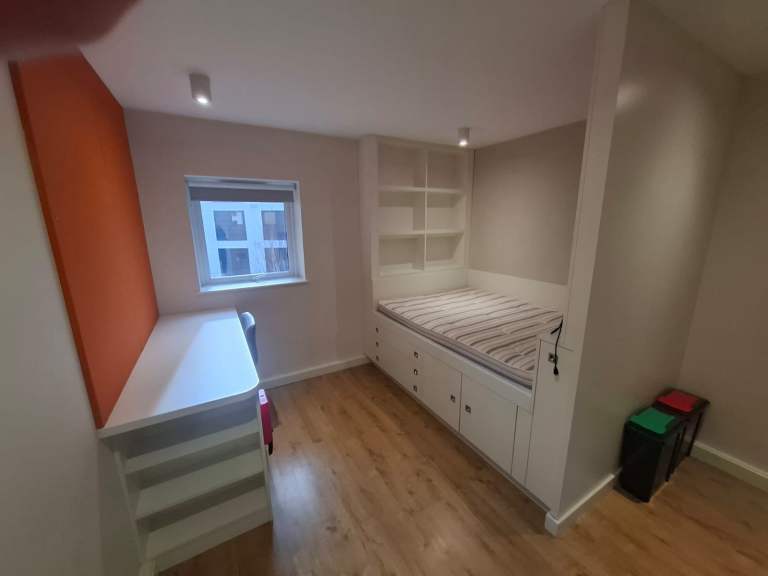 1 DOUBLE BED STUDIO (STUDENT) - ADAM STREET GARDENS, CARDIFF