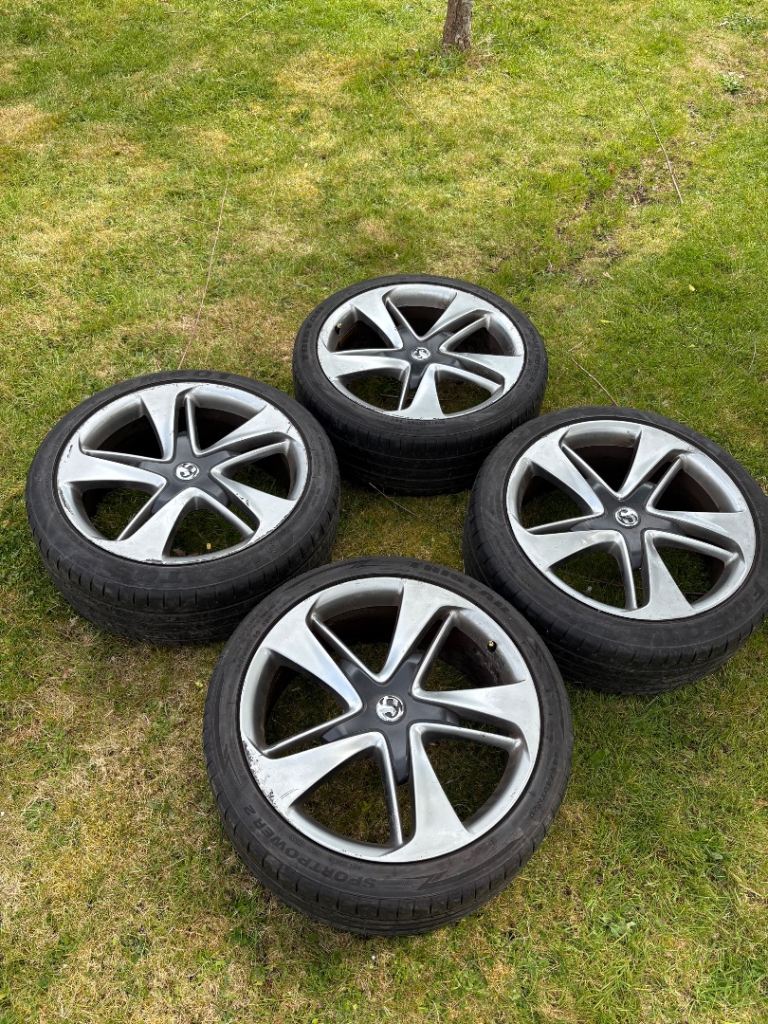 VAUXHALL ASTRA J GTC MK6 2009 - 2015 ALLOY WHEELS 20 INCH 13312753