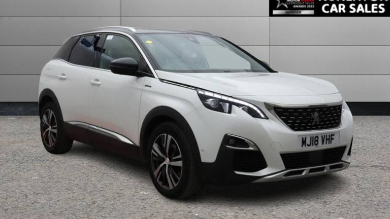 2018 Peugeot 3008 1.2 PureTech GT Line SUV 5dr Petrol Manual Euro 6 (s/s) (130 ps) Petrol Manual