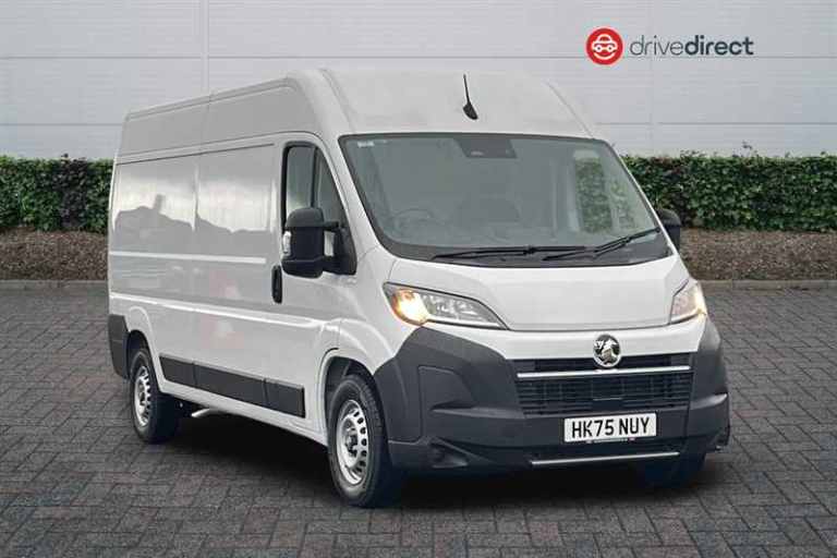 2025 Vauxhall Movano 2.2 Turbo D 140 H2 Van Prime PANEL VAN DIESEL Manual