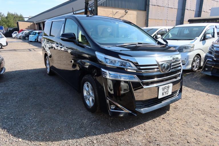 TOYOTA VELLFIRE 2019 Black Auto Petrol 2019