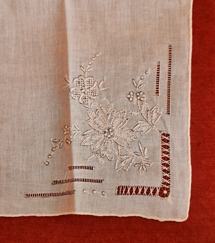 Vintage Handkerchief by Fabris Venezia 