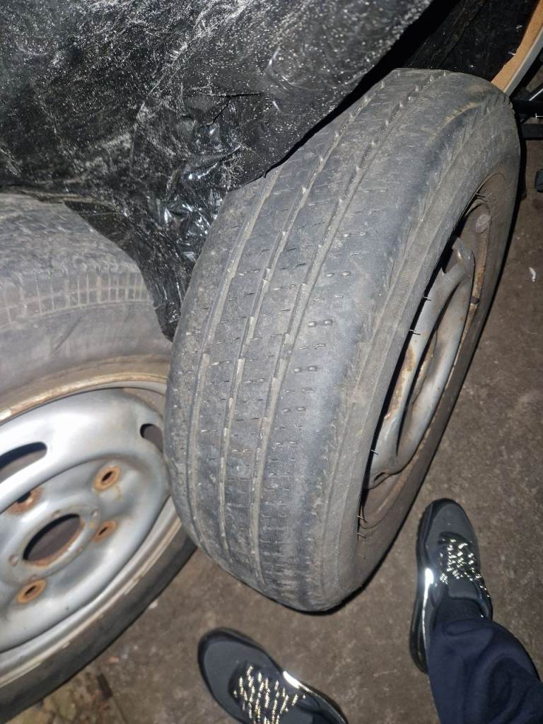 Ford transit wheel and tyre mk7 mk6  transit van 