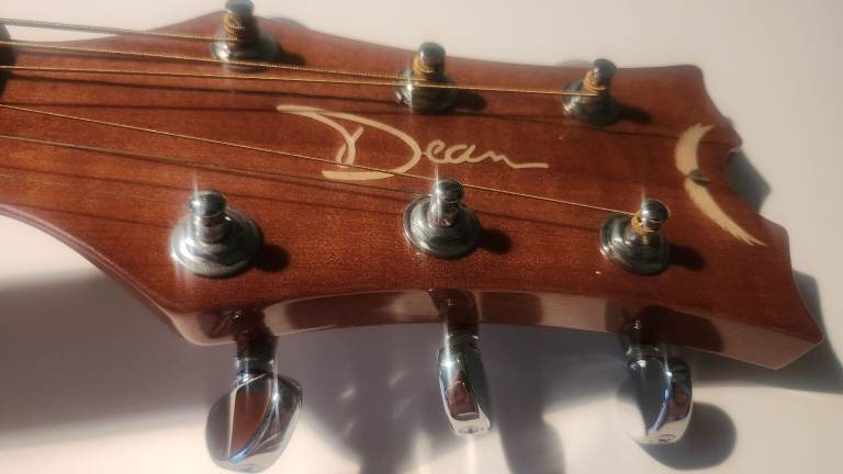 DEAN Exotica Espalt Spalted Maple Electro-Acoustic Guitar