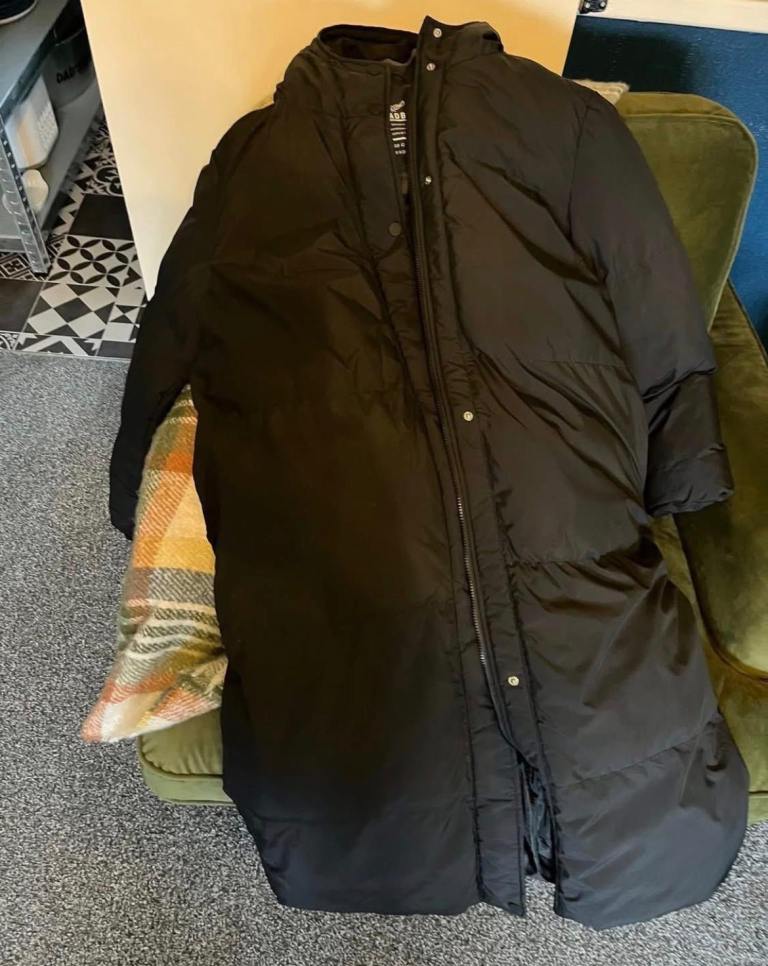 Next Black Coat – UK 14, Good Condition