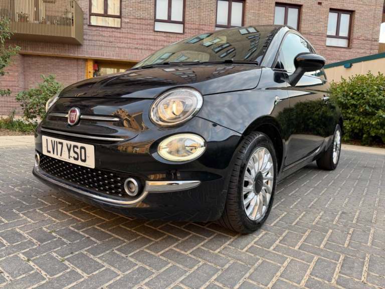 2017 Fiat 500 1.2 Lounge Dualogic Euro 6 (s/s) 3dr HATCHBACK Petrol Automatic