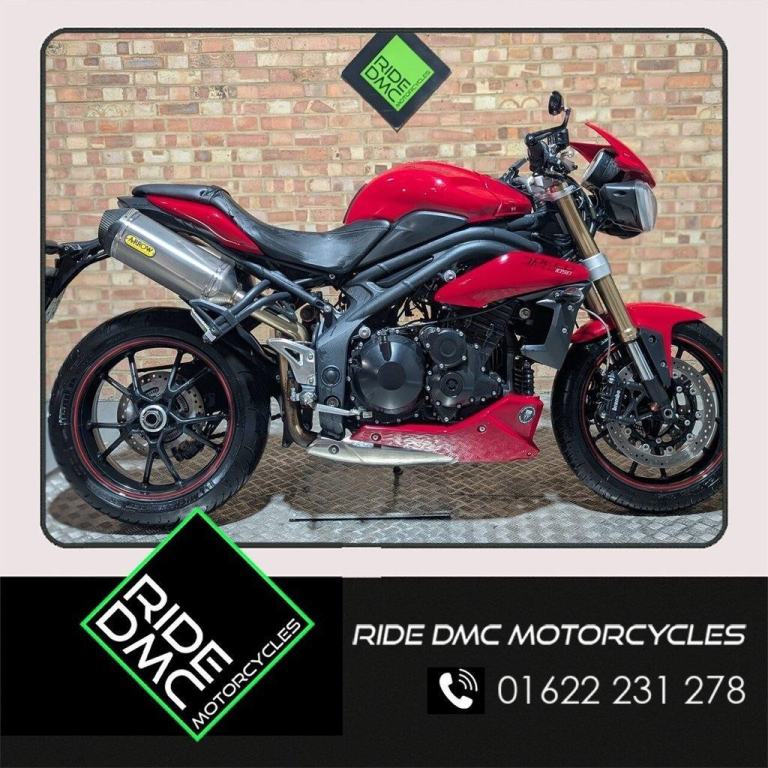 TRIUMPH SPEED TRIPLE 1050 2015. SERVICED. ARROWS. H GRIPS. 2 OWNERS. 18K. VGC