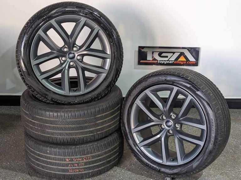 22" Genuine RANGE ROVER SPORT DISCOVERY STYLE 5127 Alloy Wheels & PIRELLI Tyres
