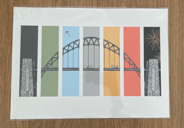 Tyne Bridge Print