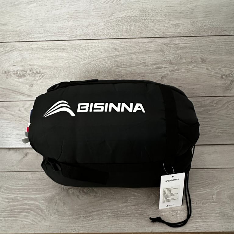 Bisinna Xinlian Envelope Sleeping Bag BSW-SL010 (190+30)*80cm Gray & Red 1.9kg