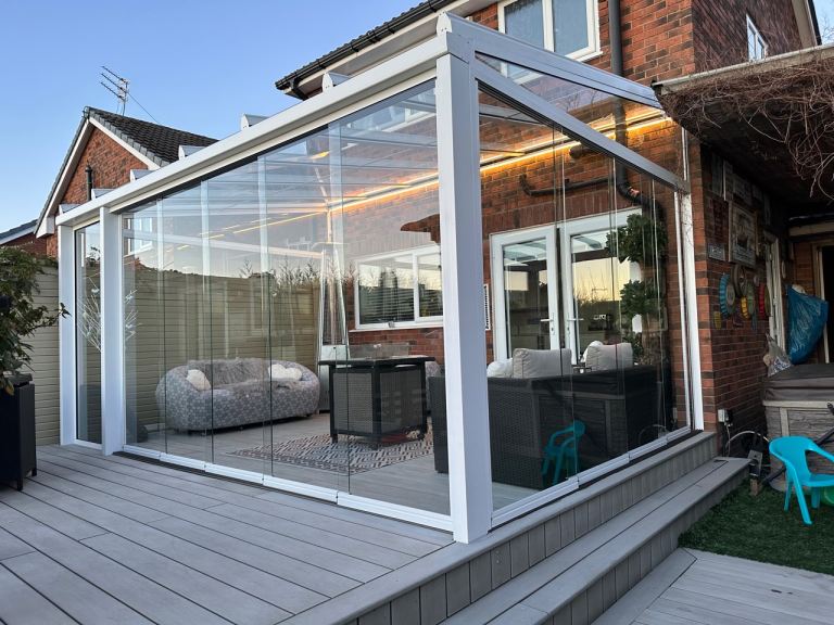 Canopy/Veranda/Glass room/ Pergola/Balustrade/Sliding doors