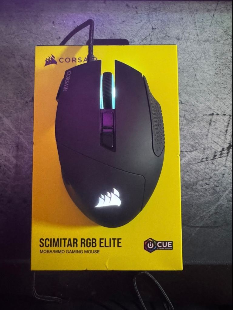 Corsair Scimitar Elite RGB Wired Gaming Mouse