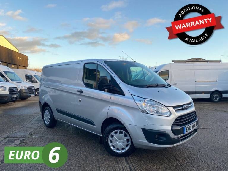 2018 18 FORD TRANSIT CUSTOM 2.0 TDCI T270 TREND L1 H1 SWB 130BHP. 1 PREVIOUS OWN